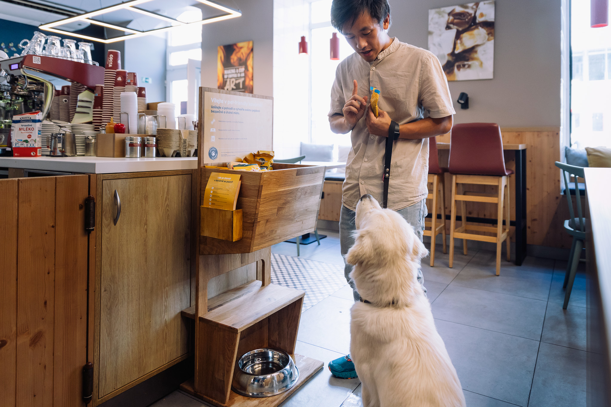 Pet-friendly obchodní centrum